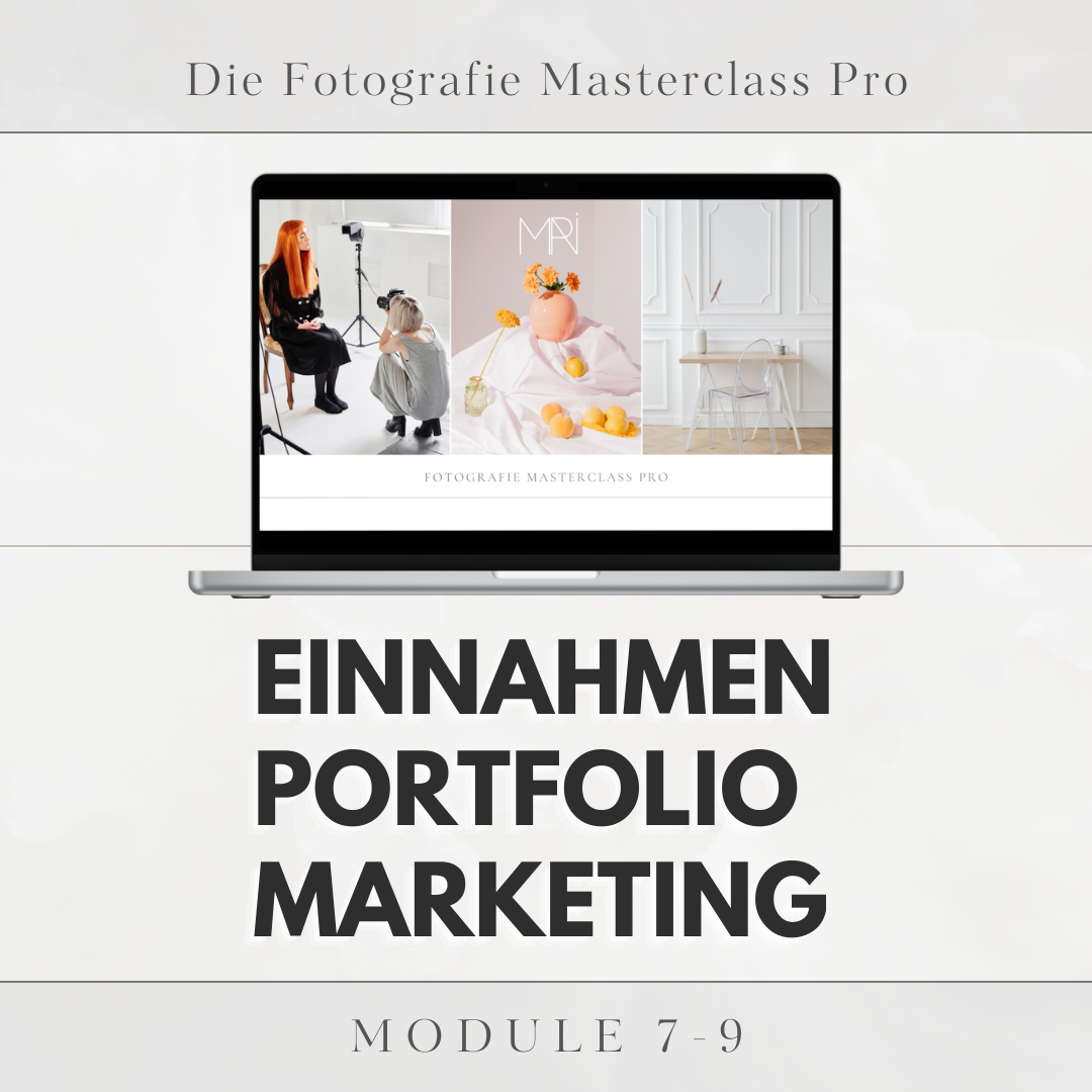 📸 Foto-Masterclass Modul 7-9