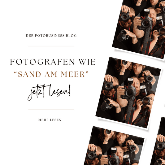 Fotografen wie "Sand am Meer"!