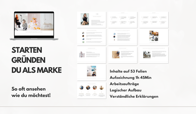 📸 Foto-Masterclass Modul 1-3